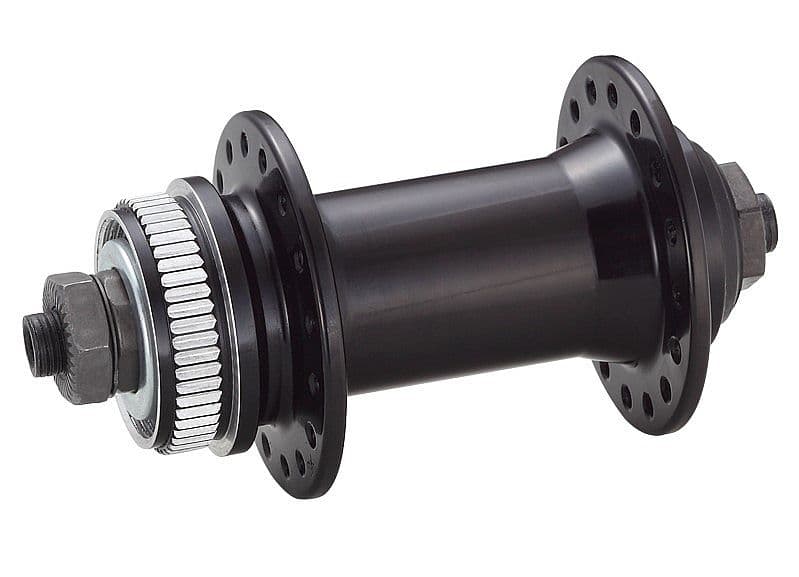 náboj predný KT-TC7F 36 dier čierny, CenterLock