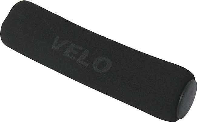 gripy Velo-136 mechové tvrdé čierne