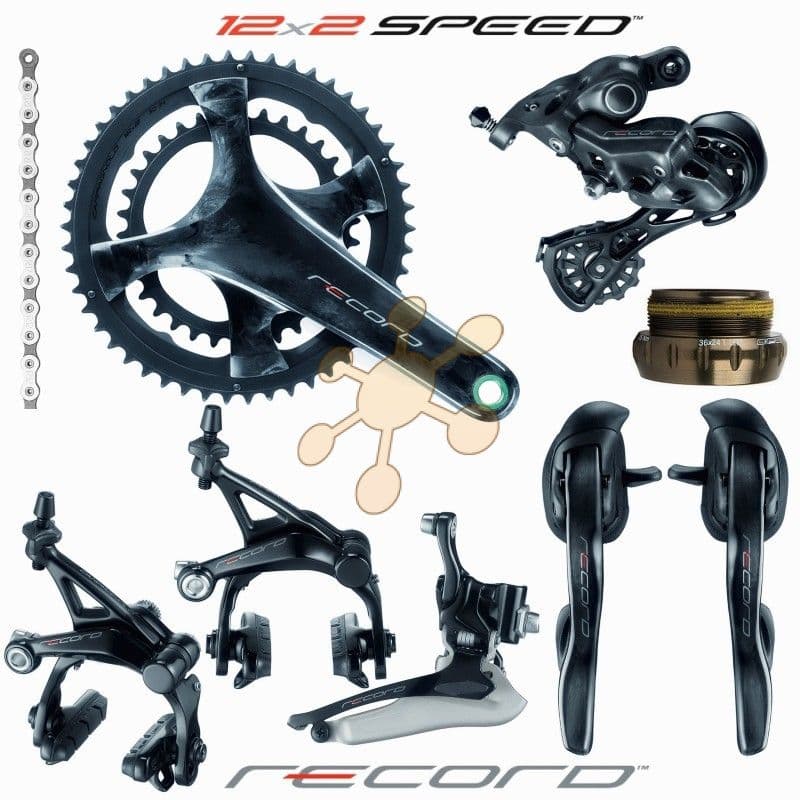 Sada Record Campagnolo 12s 172,5mm 53-39