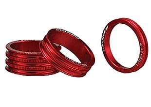 podložka TOKEN CNC 1 1/8" 10mm červená