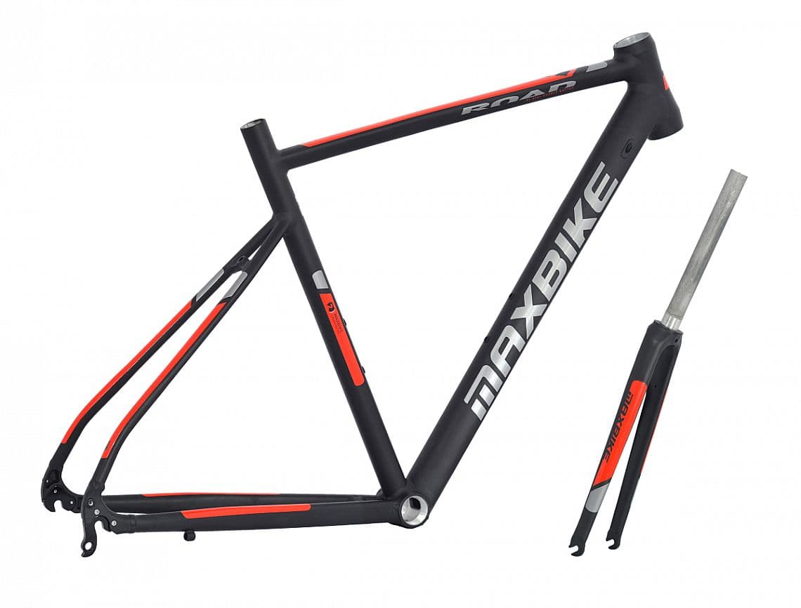 rámový set Maxbike Road 510mm + vidlica Al čierny