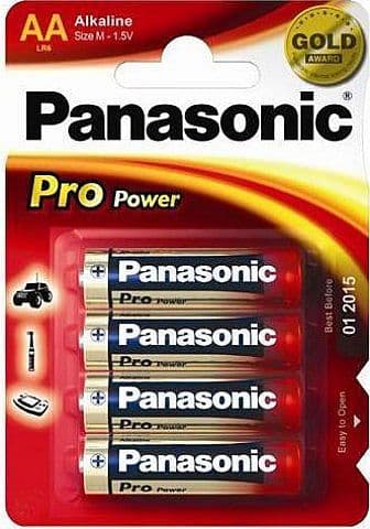 batéria Panasonic tužková alkalická PRO Power