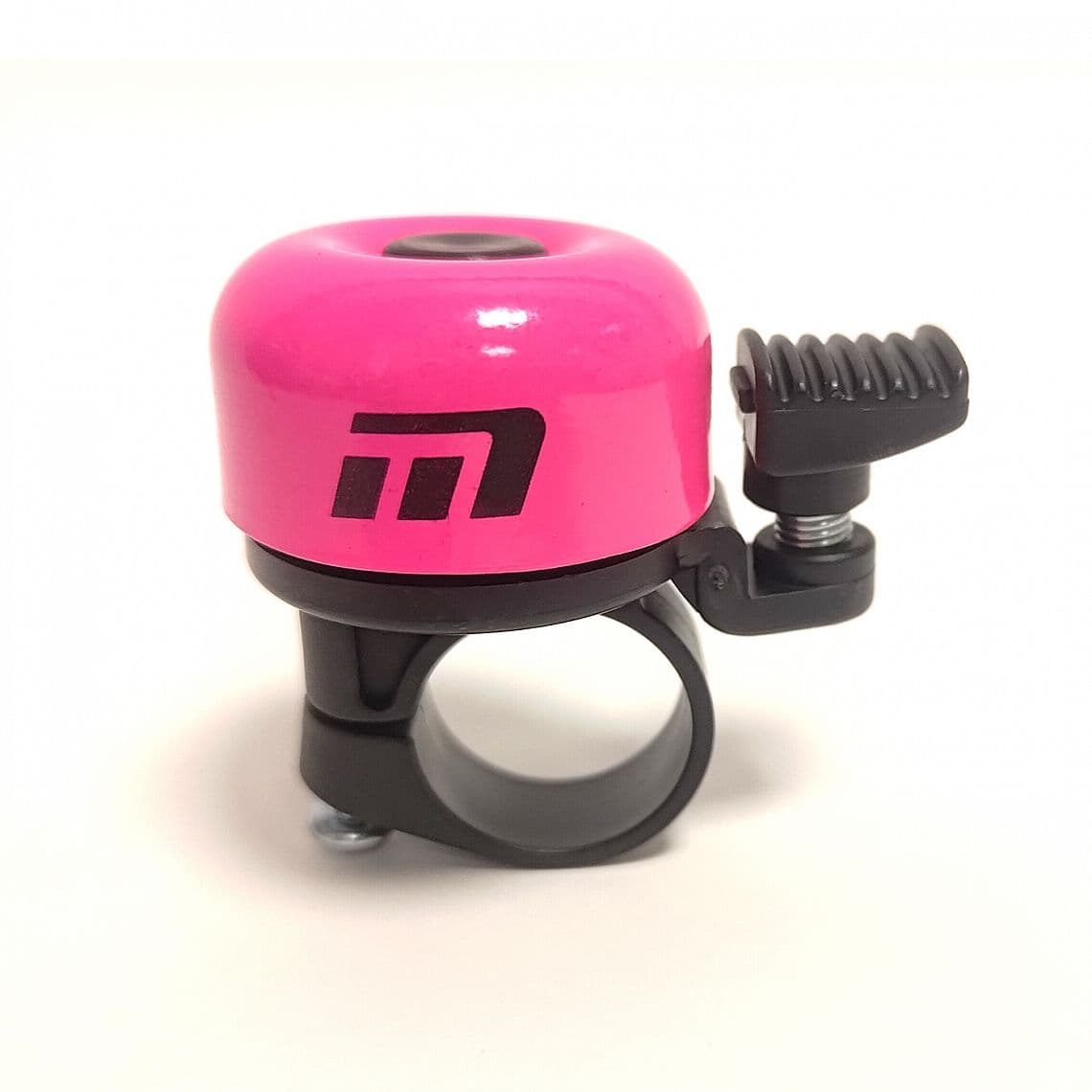 zvonček Baby fluo ružový logo Maxbike
