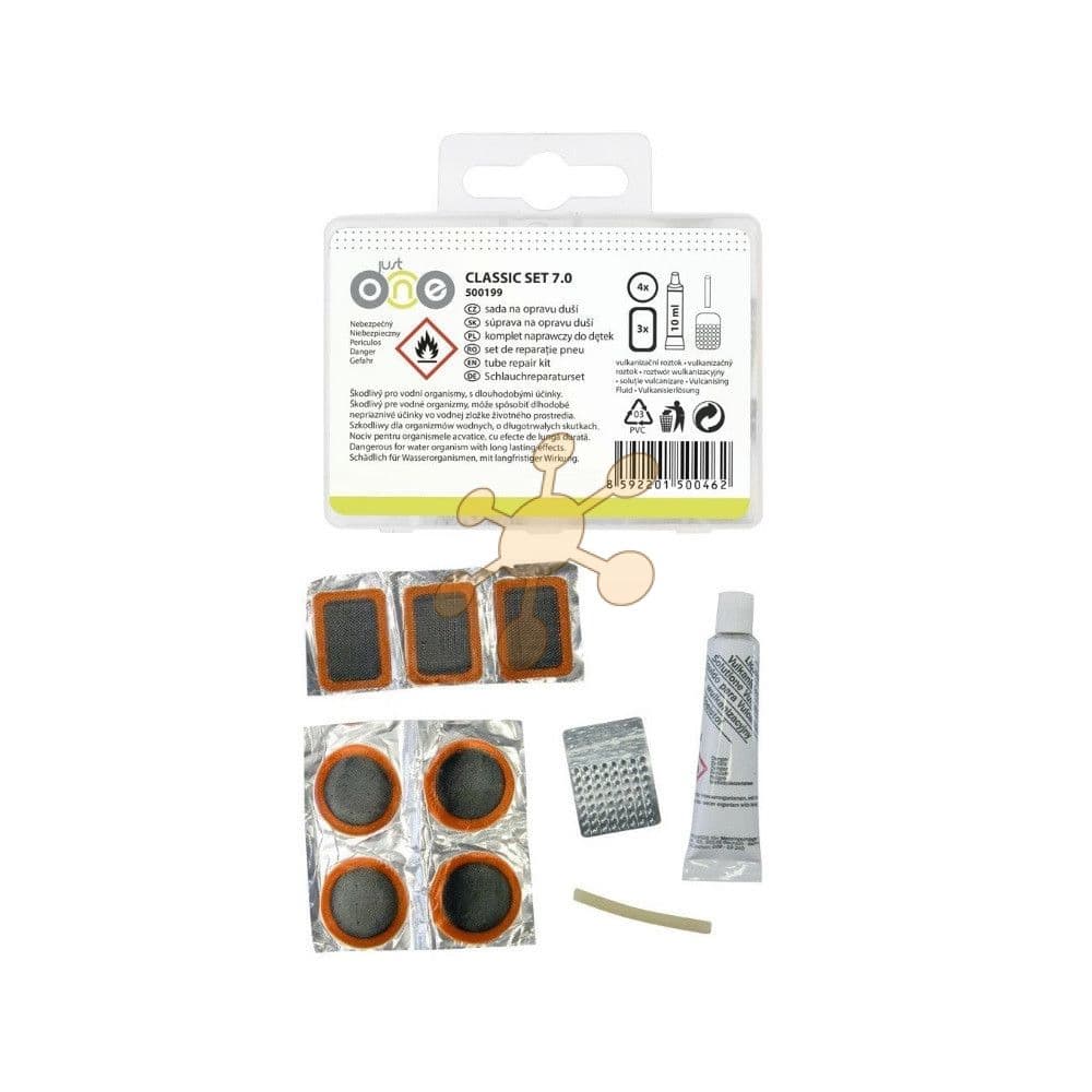Lepenie clasic set 7 flakov + cement