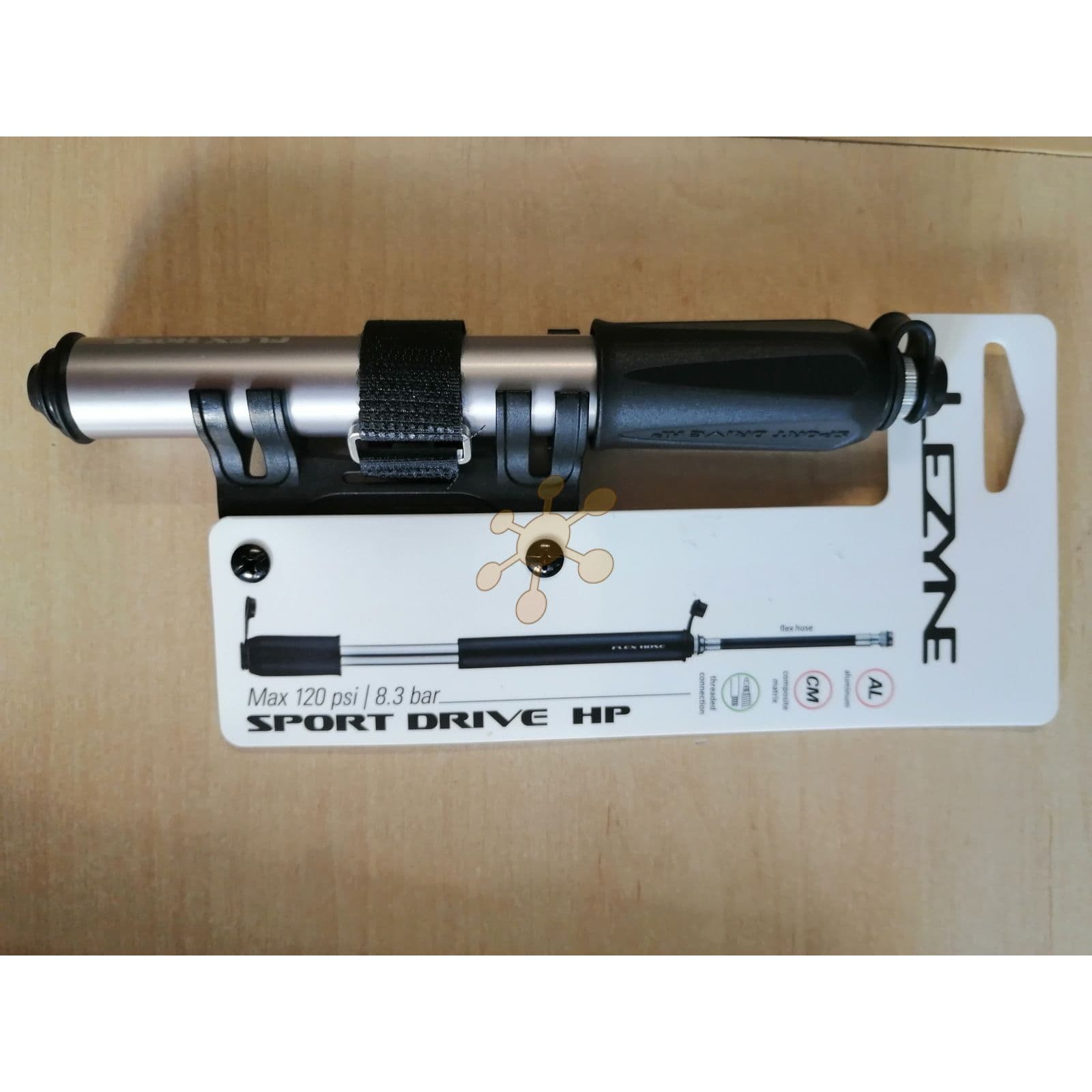 Pumpa Lezyne spoort drive HP 8,5 baru