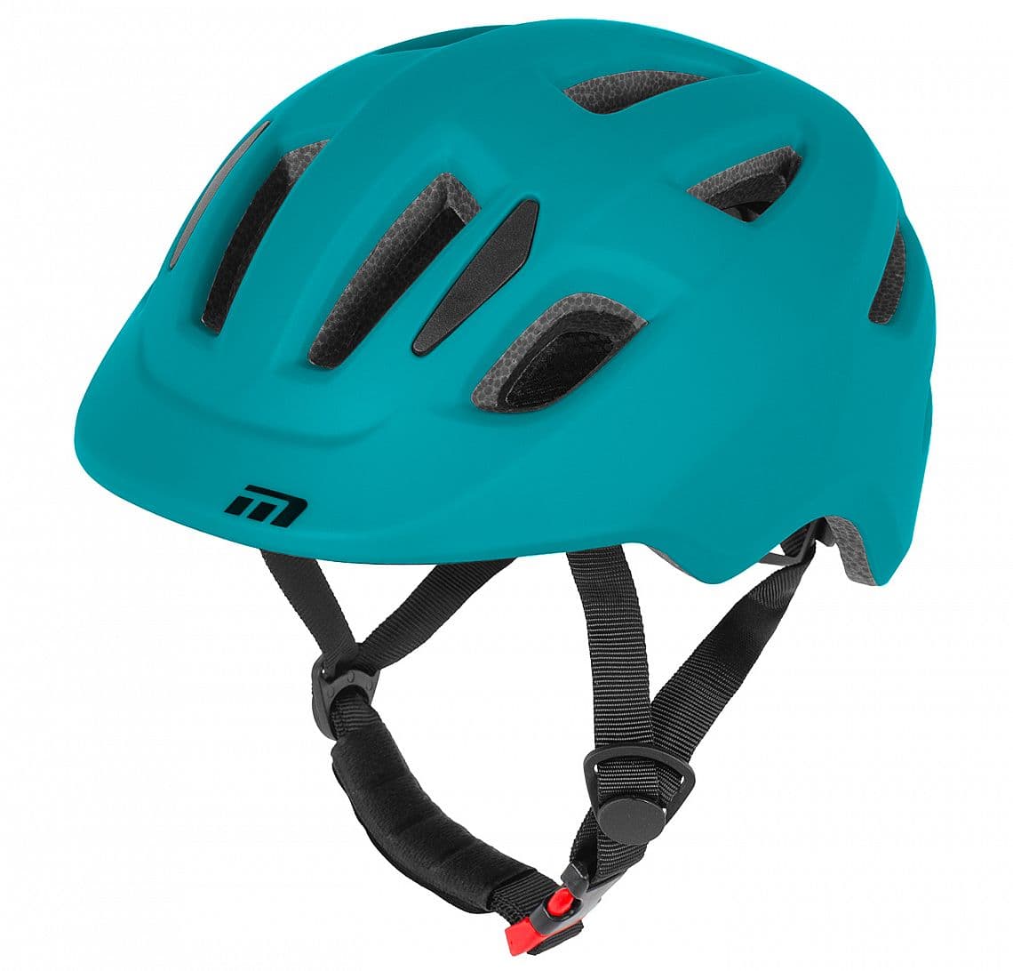prilba MAXBIKE MELVI, S 52-56 cm, modrá