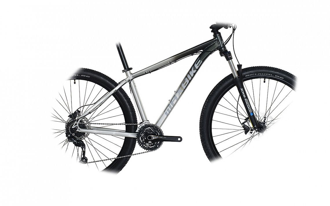 rám Maxbike M509 S strieborný