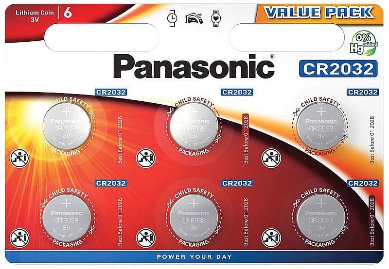 batéria Panasonic CR2032