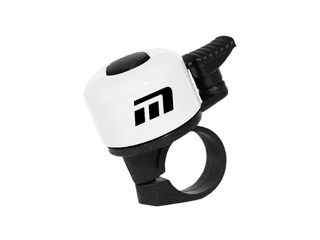 zvonček Baby biely logo Maxbike