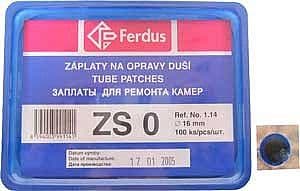 záplaty Ferdus ZS 0 (balenie 100ks)
