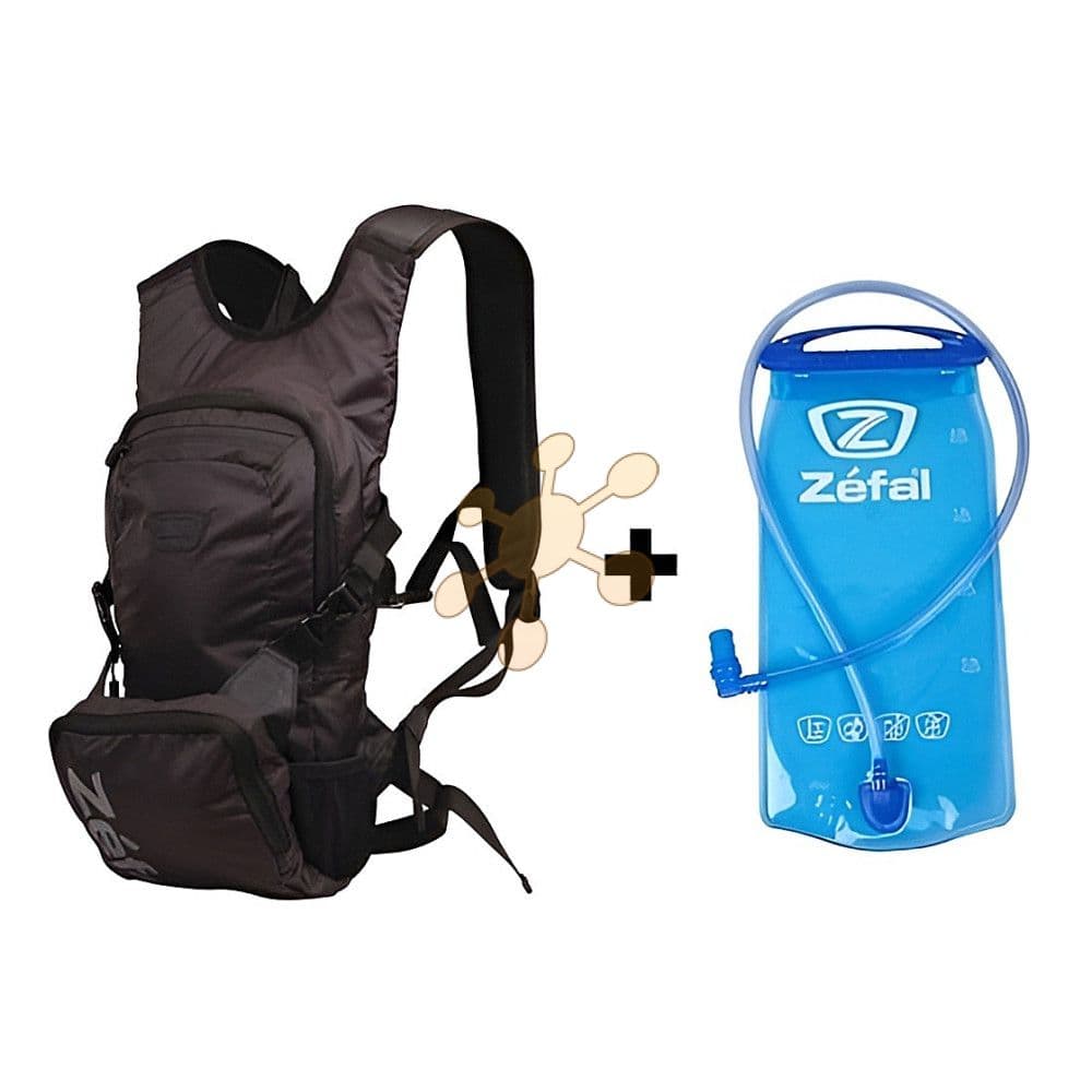 RUKSAK ZÉFAL 6+2 LITRE Z HYDRO XC, ČIERNY