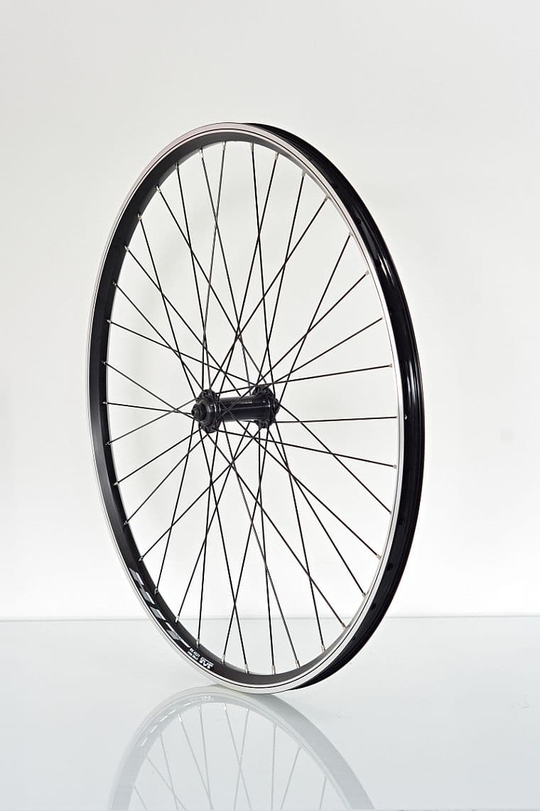 27,5" predné zapletené koleso Remerx HIT/náboj Shimano TX500 36 dier čierny