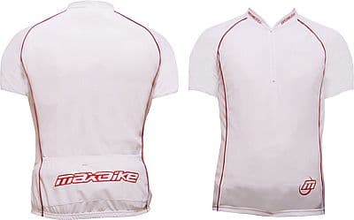 dres MAXBIKE dámsky biely veľkosť L