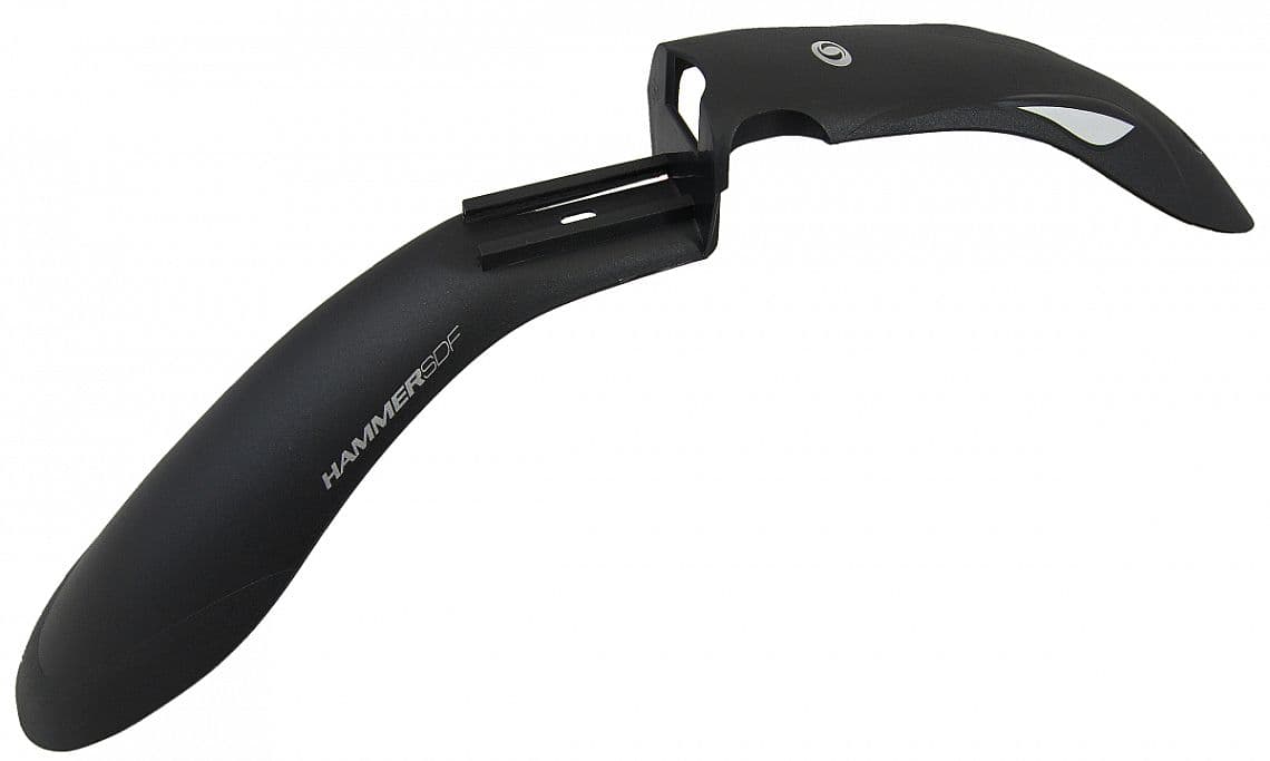 blatník 26"-29" Simpla HAMMER FRONT na vidlicu predná čierno biely