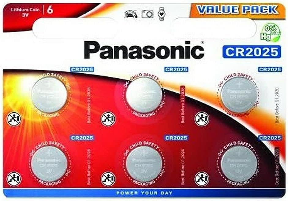 batéria Panasonic CR2025