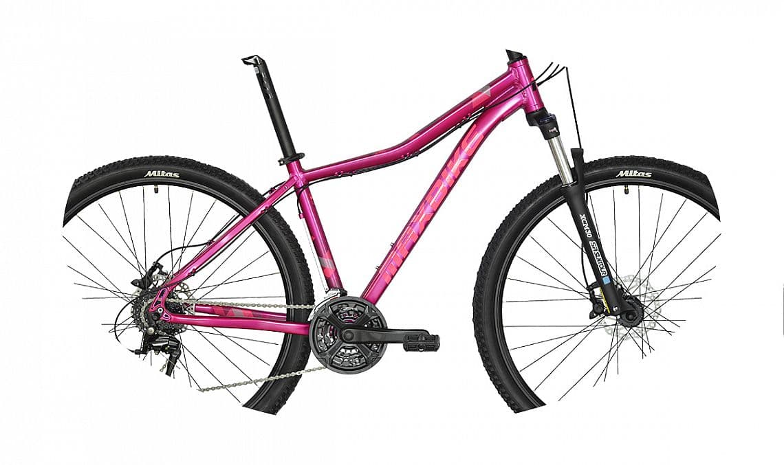 rám Maxbike M509-D 17" fialový + tyrkysová