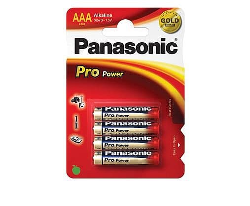 batéria Panasonic mikro alkalická PRO Power