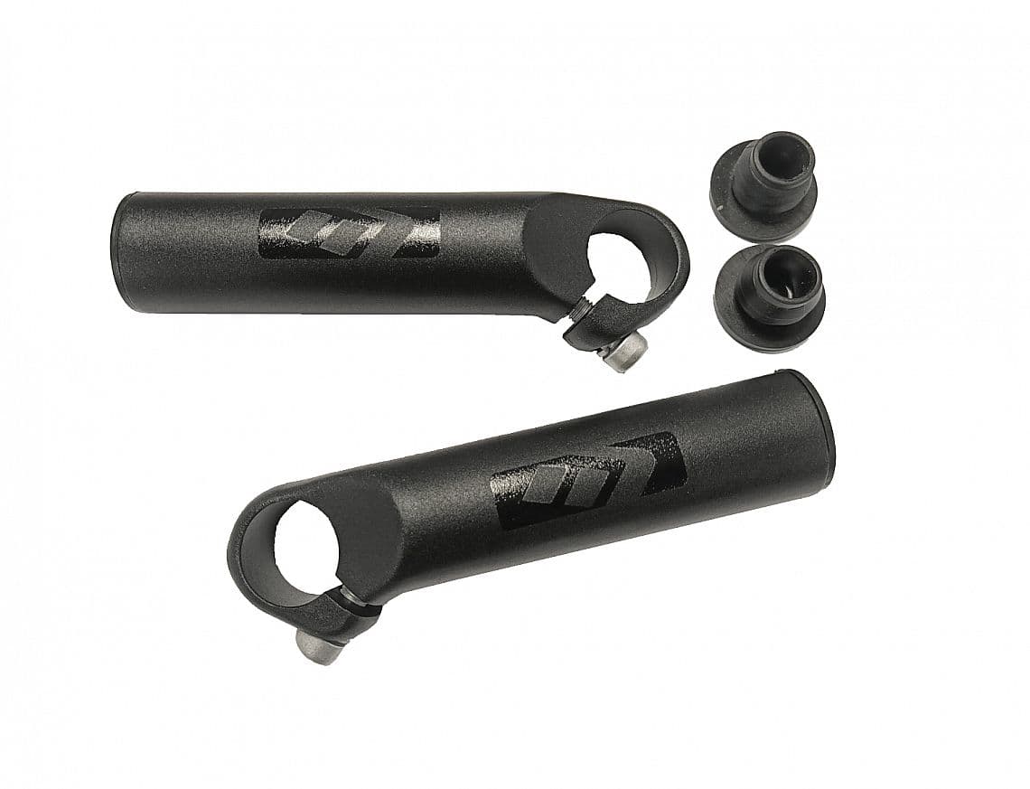 rohy MAXBIKE MT-68A rovné čierne matné