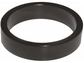 podložka 1 1/8" 5mm matne čierna