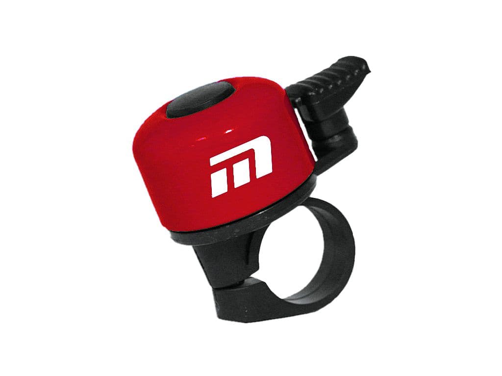 zvonček Baby červený logo Maxbike