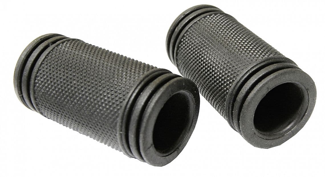 gripy VELO-311 čierne otvorené 60mm, OEM