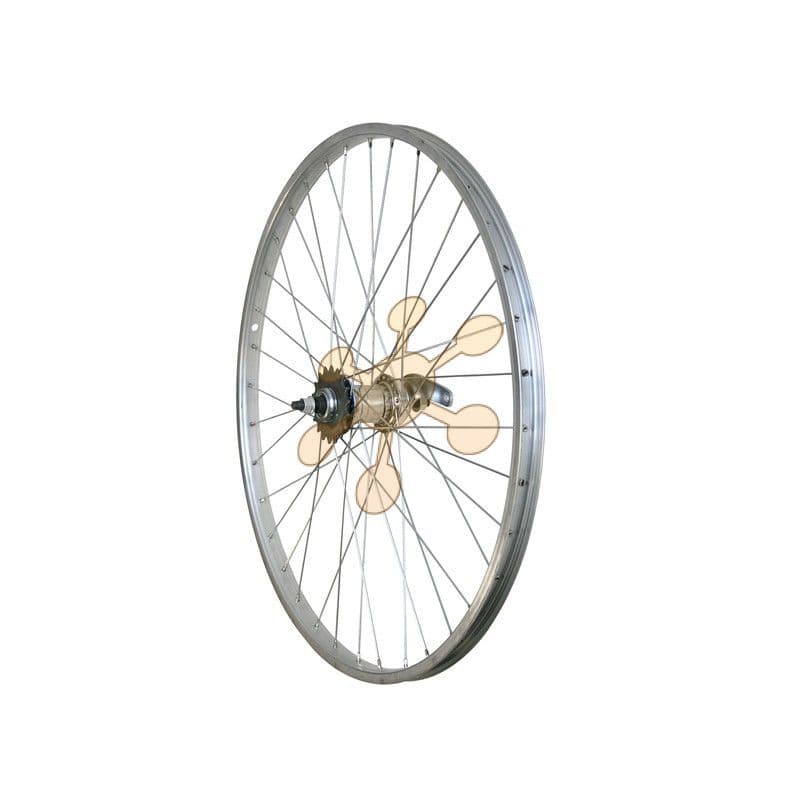 Koleso zadné 26x1 3/8, cz-torpédo