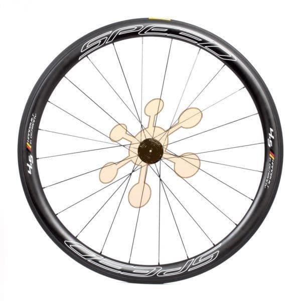 Speed 4.5 FCT Veltec carbon 45mm set